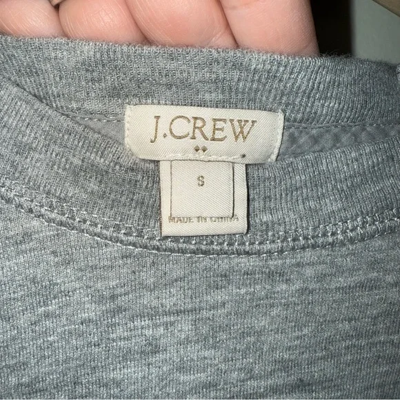 J.Crew Floral Gray Sweater Size Small - Picture 7 of 7